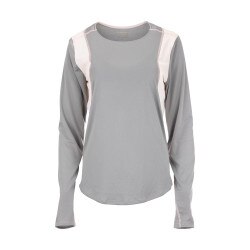 Simms SolarVent Crewneck Shirt Women's in Cinder